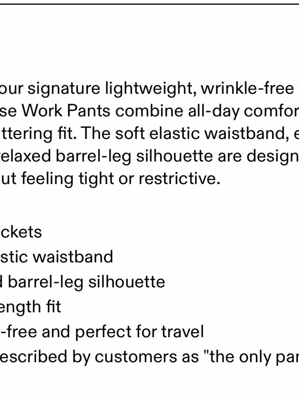 Ruti On The Loose Work Pants -10P - Picture 4 of 5